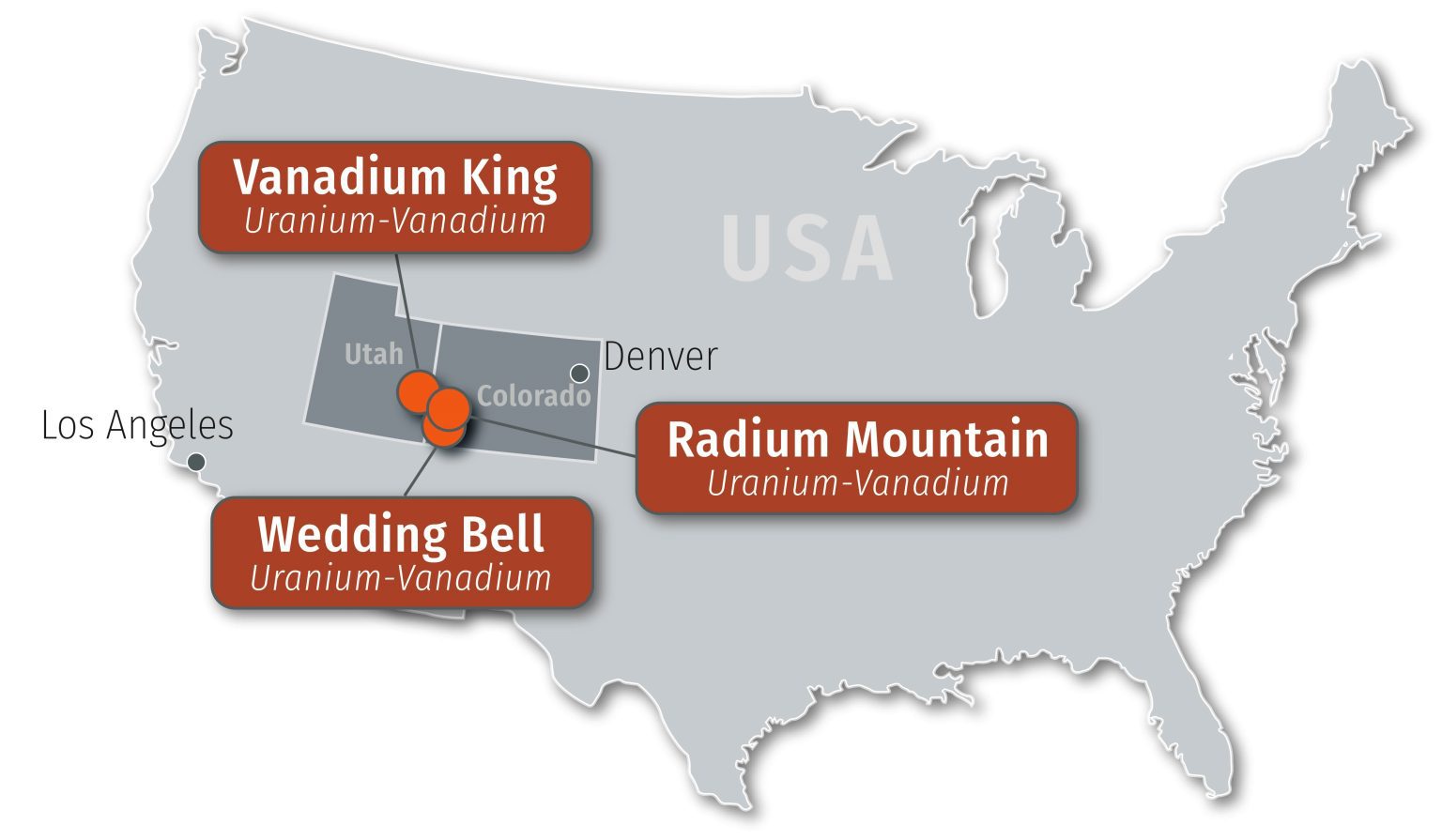 Uranium-Vanadium Projects, USA | Thor Energy PLC