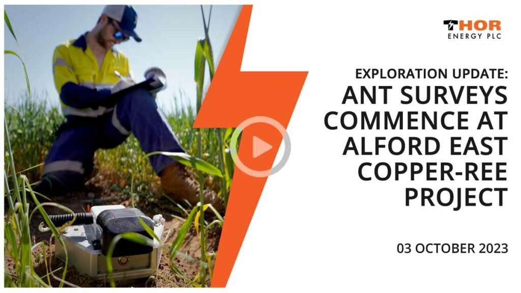 ANT Geophysical Surveys Commence Alford Copper-REE Project | Thor ...